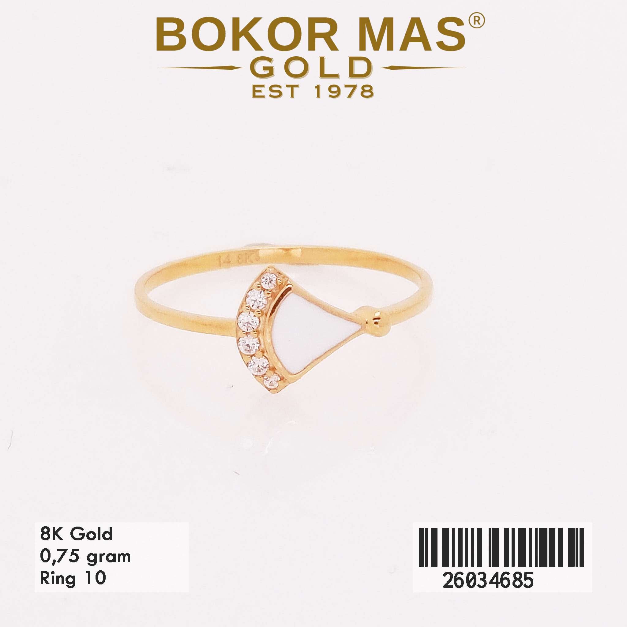  Cincin Variasi Diva Putih - 26034685 - 8K