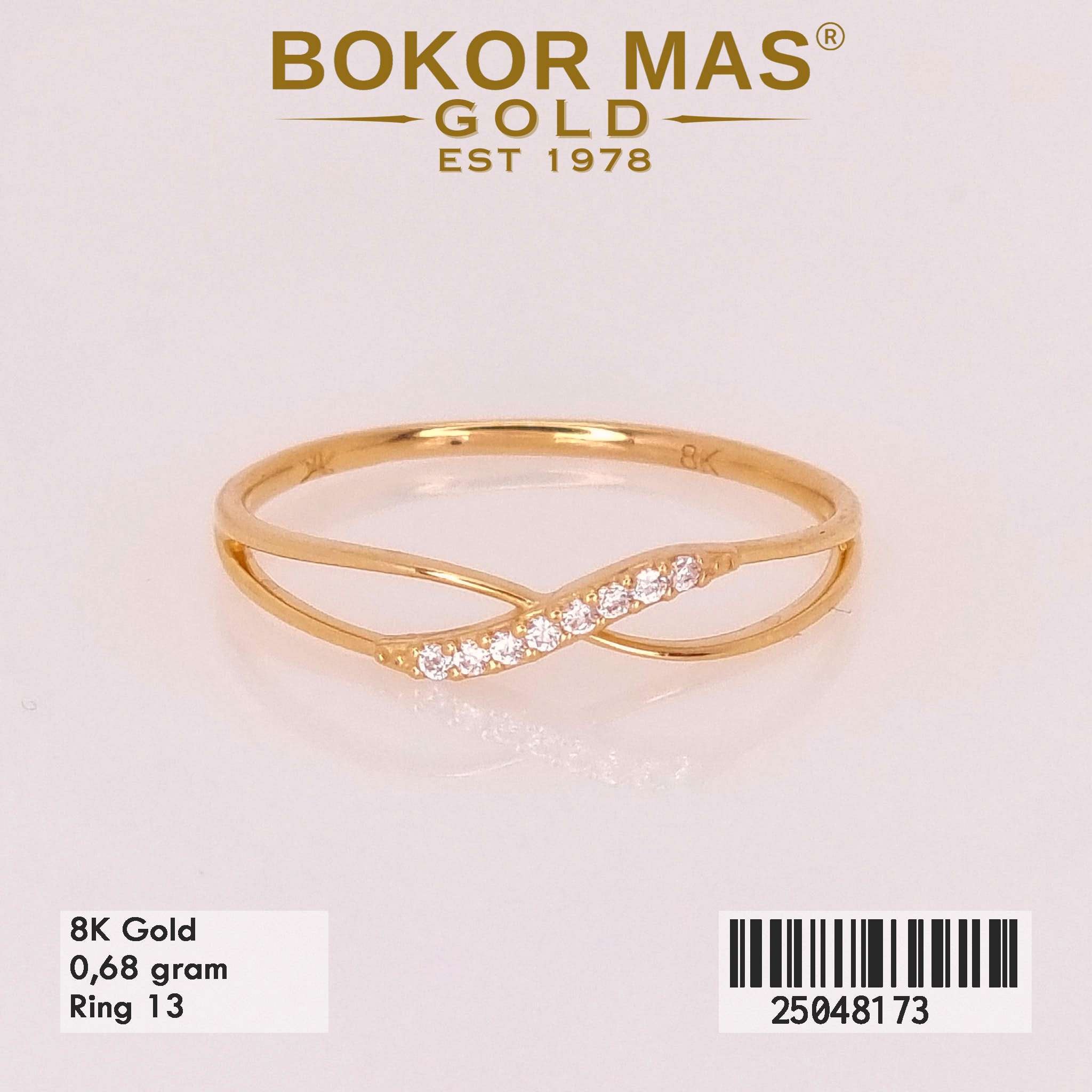 Cincin Variasi Permata - 25048173 - 8K