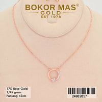 Kalung Emas  Variasi Permata - 24082057 - 17K
