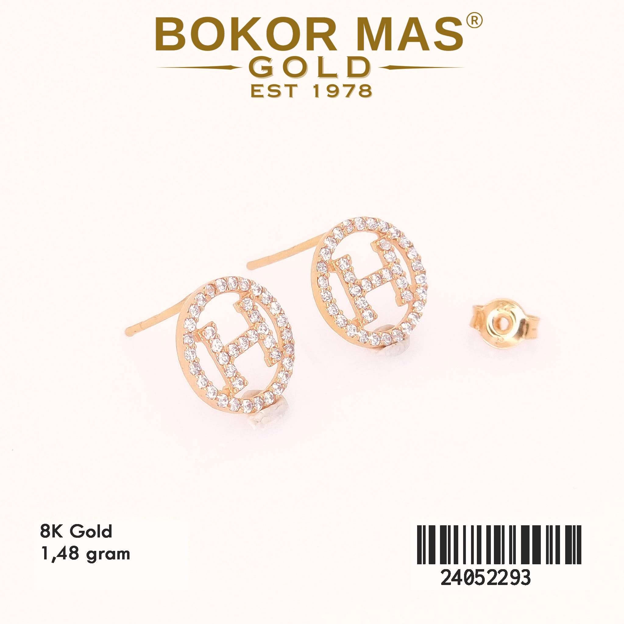 Giwang Tusuk Variasi Permata - 24052293 - 8K