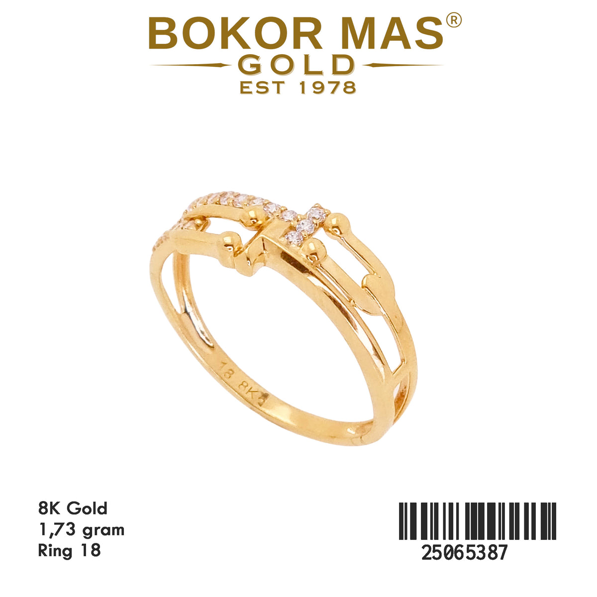 Cincin Model Tiff Permata - 25065387 - 8K