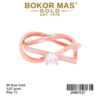 Cincin Variasi Peramata Rose - 25097327 - 8K