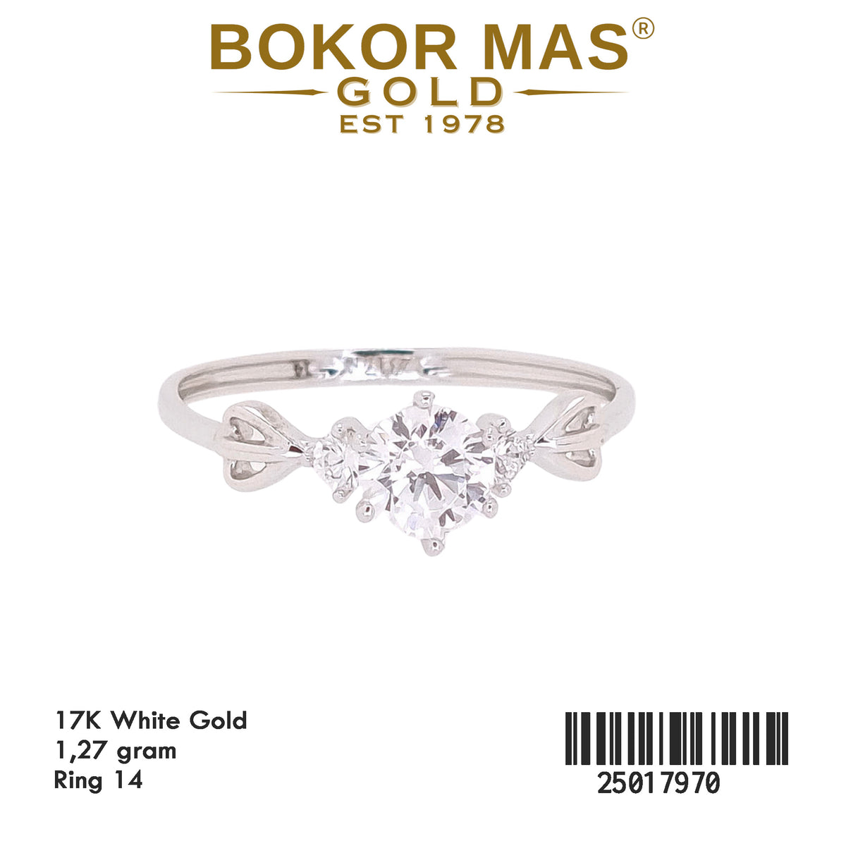 Cincin Variasi Permata - 25017970 - 17K