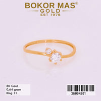 Cincin Variasi Sparkling Permata -  26004301 - 8K