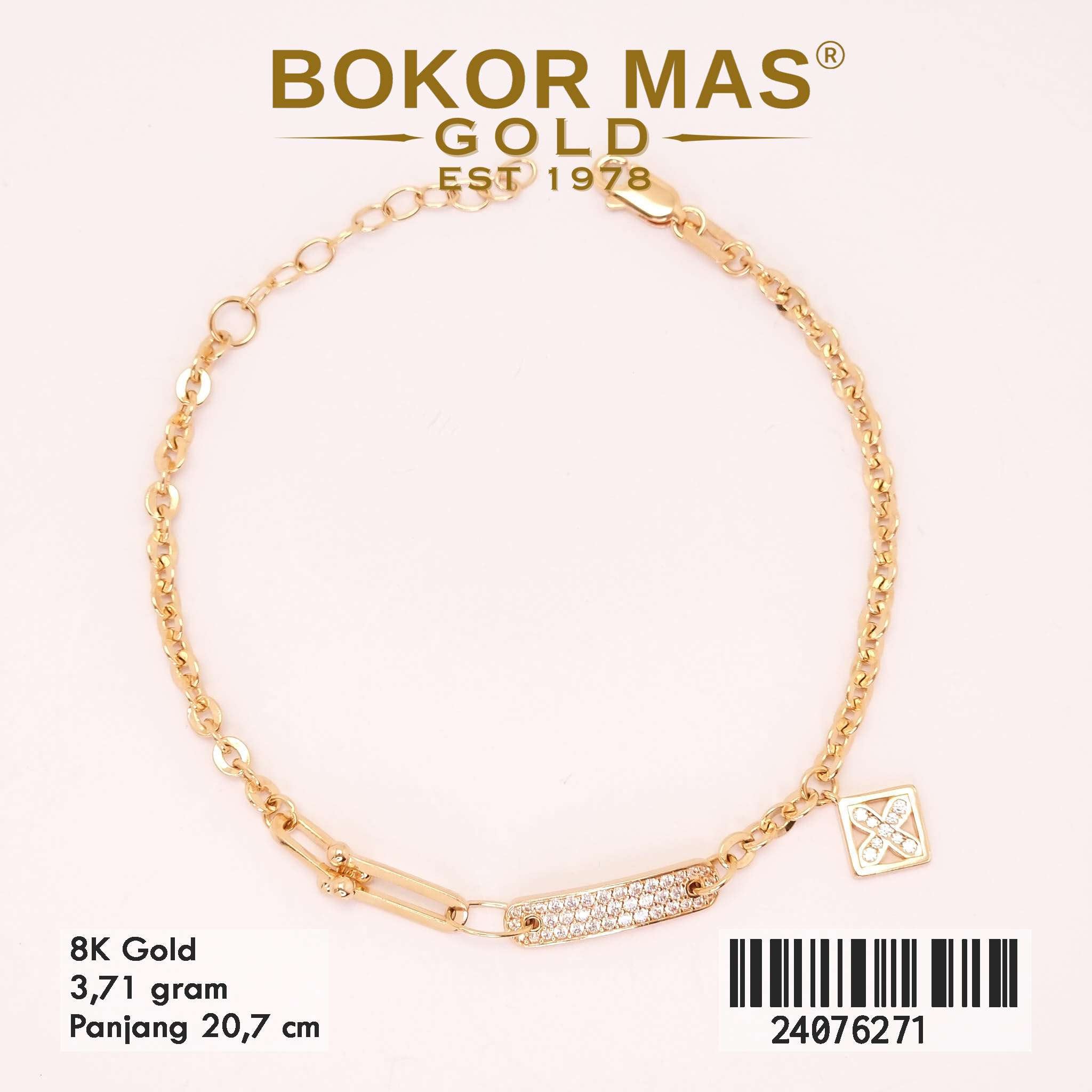 Gelang Tangan Rantai Variasi Mainan - 24076271 - 8K