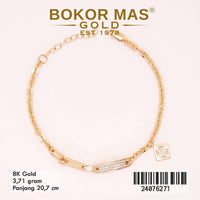 Gelang Emas Rantai Variasi Mainan - 24076271 - 8K