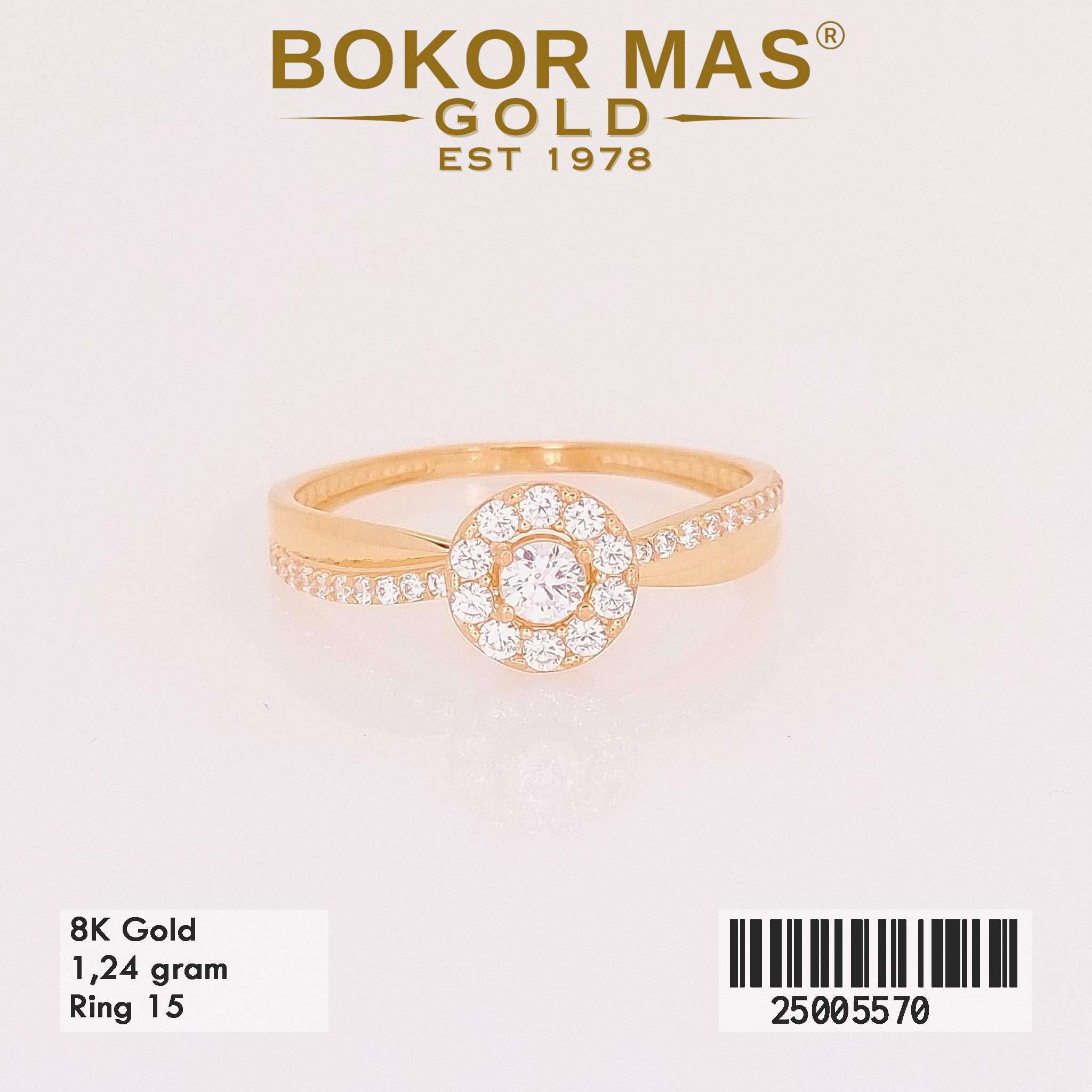 Cincin Variasi Permata - 25005570 - 8K