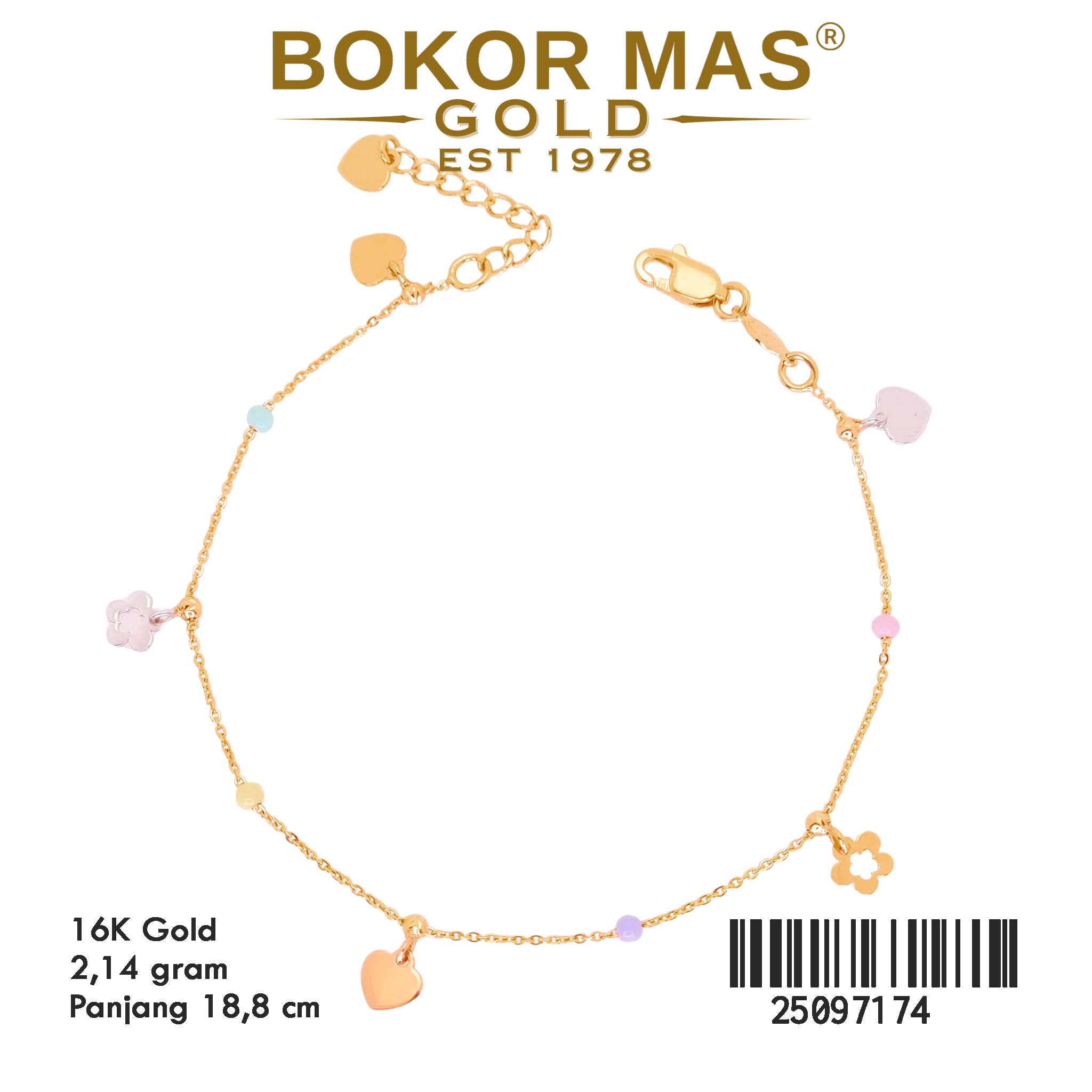 Gelang Rantai Jedar Variasi Mainan - 25097174 -   16K
