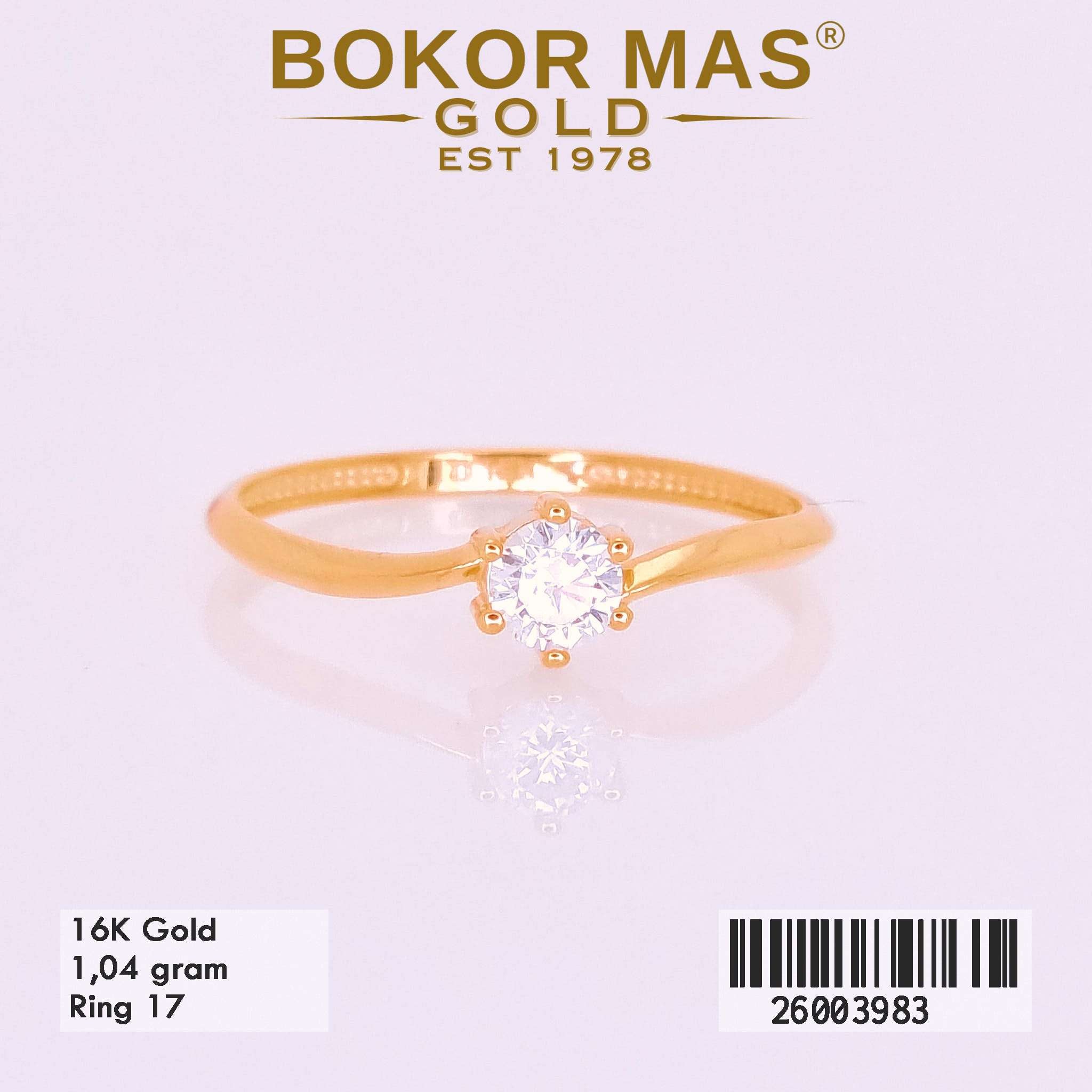 Foto Cincin Emas Asli Cincin Variasi Perma  - Perhiasan Asli Bokormas Gold