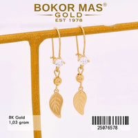 Anting Desi Juntai Variasi Daun - 25076578 - 8K