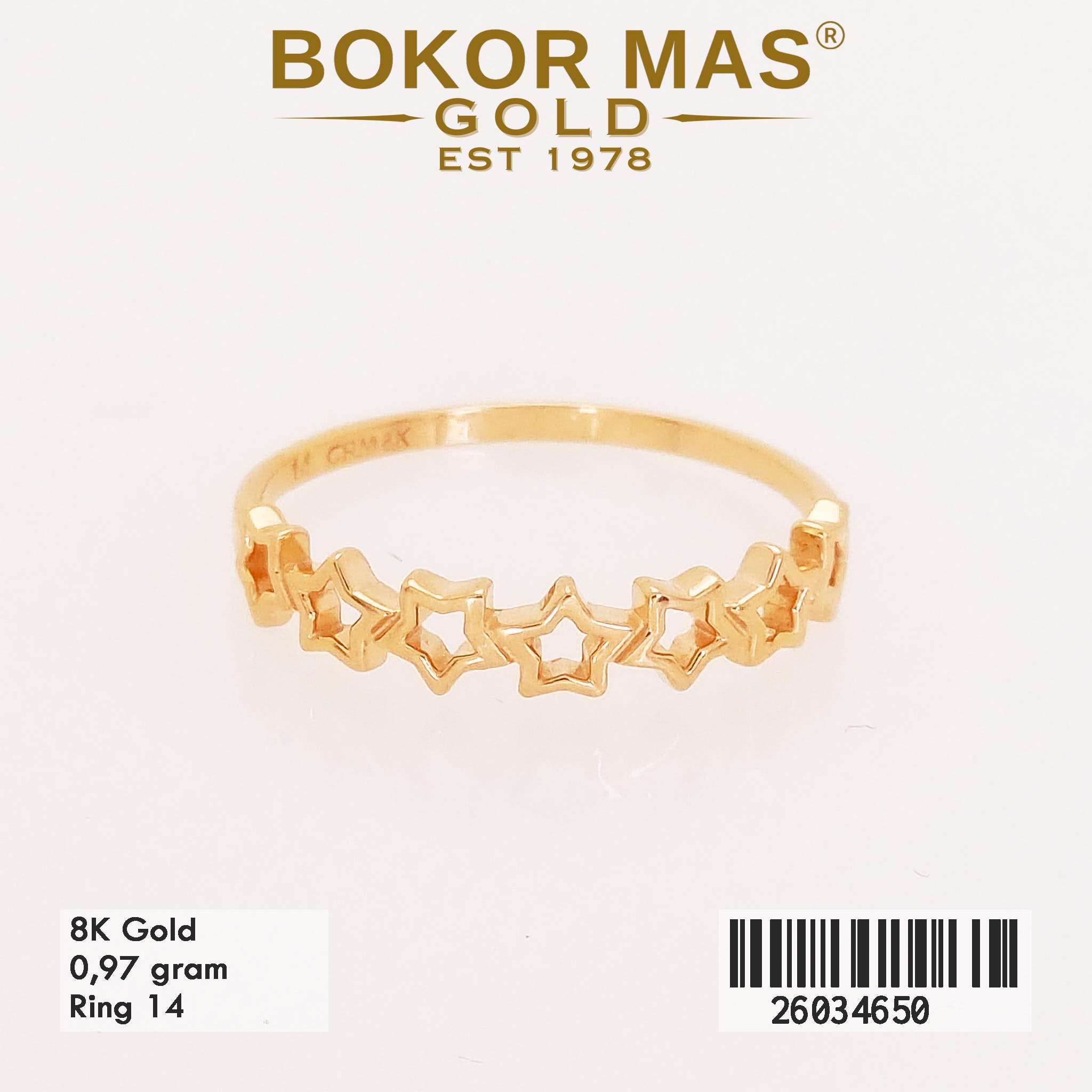  Cincin Variasi Bintang - 26034650 - 8K