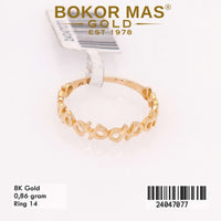 Cincin Emas Variasi Tanpa Permata - 24047077 - 8K