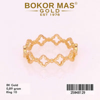 Cincin Emas Variasi Tanpa Permata - 25048129 - 8K