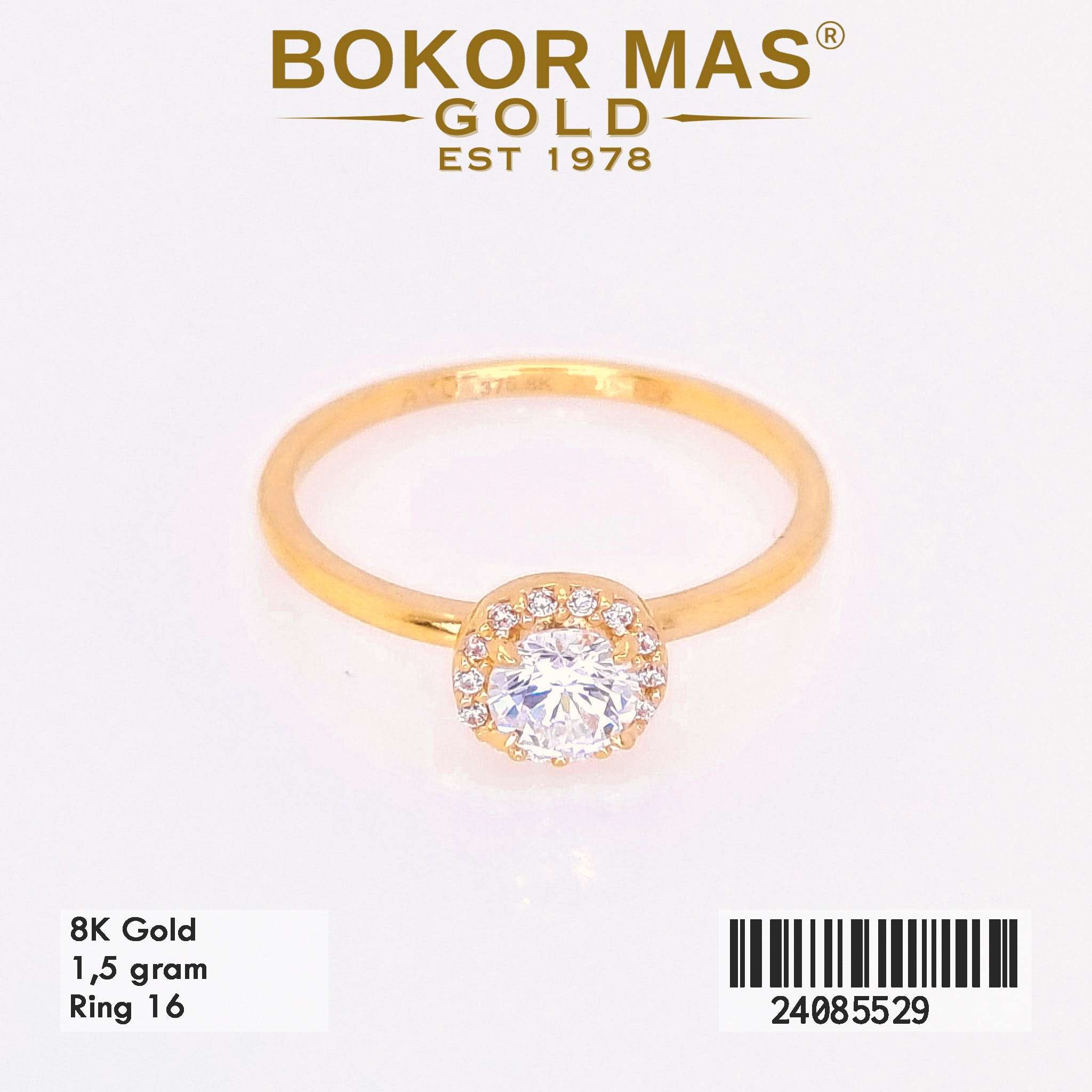 Cincin Variasi Permata - 24085529 - 8K