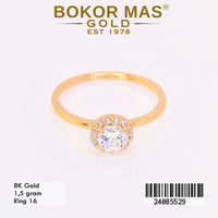 Cincin Emas  Variasi Permata - 24085529 - 8K