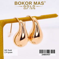 Anting Emas Variasi Tanpa Mata - 24089497 - 16K