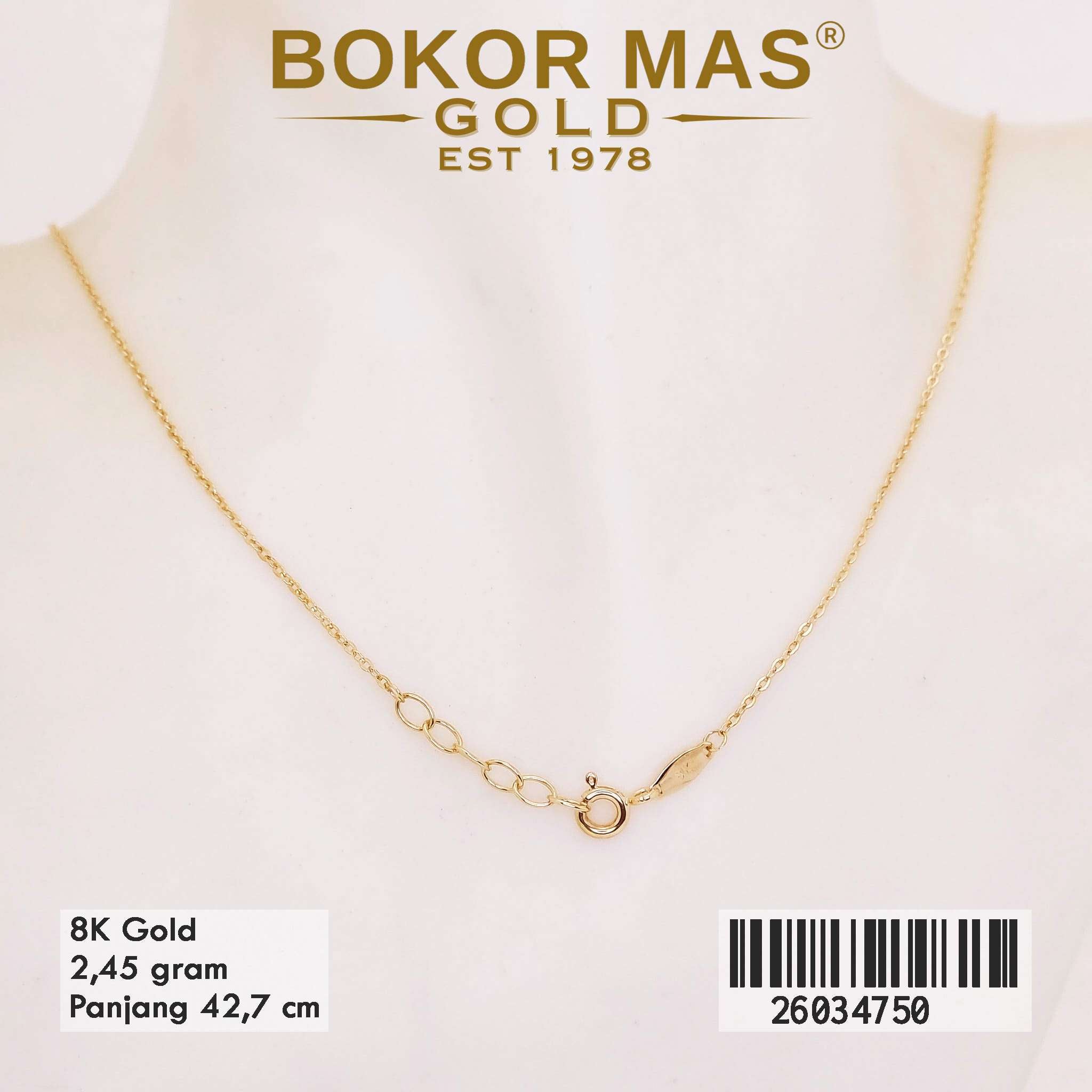 Kalung Siem Variasi Hati - 26034750 - 8K