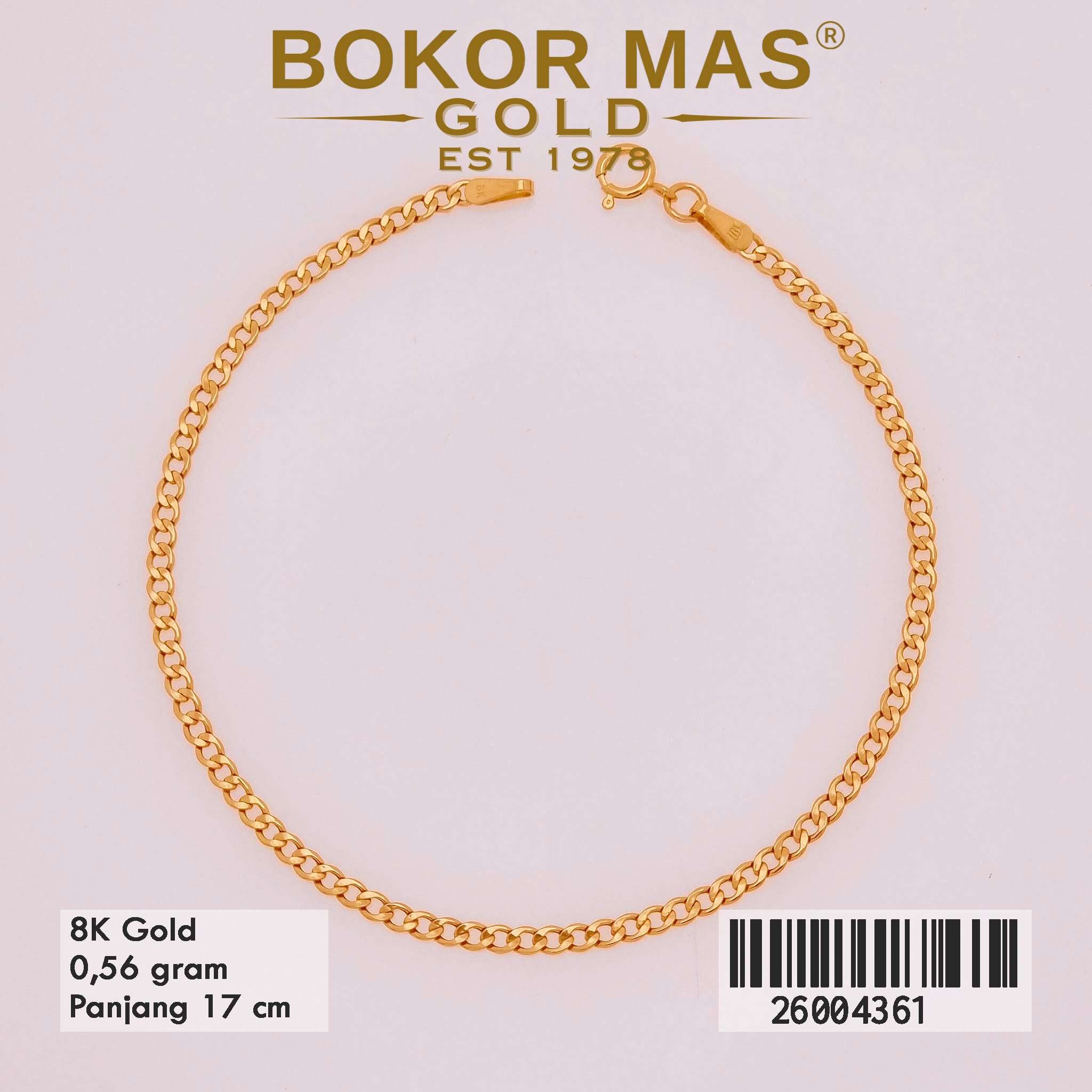  Gelang Rantai Variasi Cinny -  26004361 - 8K