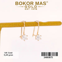 Anting Emas  Desi Variasi Permata - 24066075 - 16K