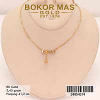 Kalung Emas Siyem Variasi Honey - 24054374 - 8K