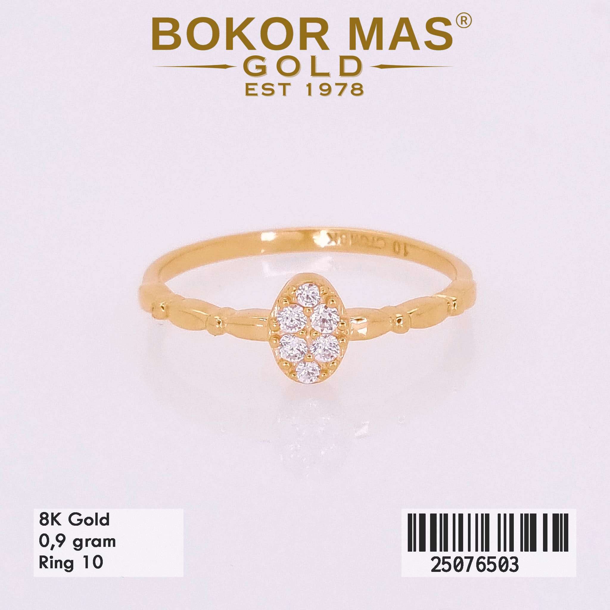 Cincin Variasi Permata - 25076503 - 8K