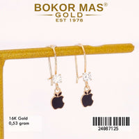 Anting Emas  Desi Gantung Variasi Apel - 24087125 - 16K
