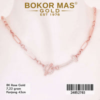Kalung Emas Variasi Permata - 24052703 - 8K