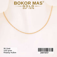 Kalung Emas Toscano Variasi Tanpa Permata - 24075957 - 9K