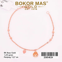 Gelang Emas Rantai Variasi Boneka - 25054624 - 8K