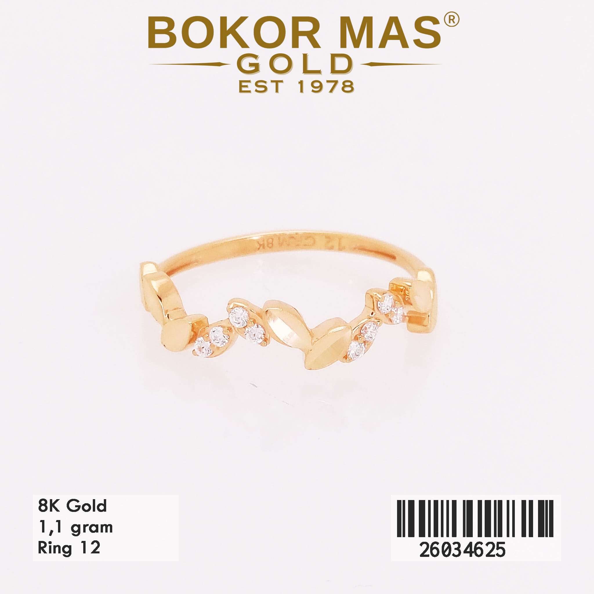  Cincin Variasi Permata - 26034625 - 8K