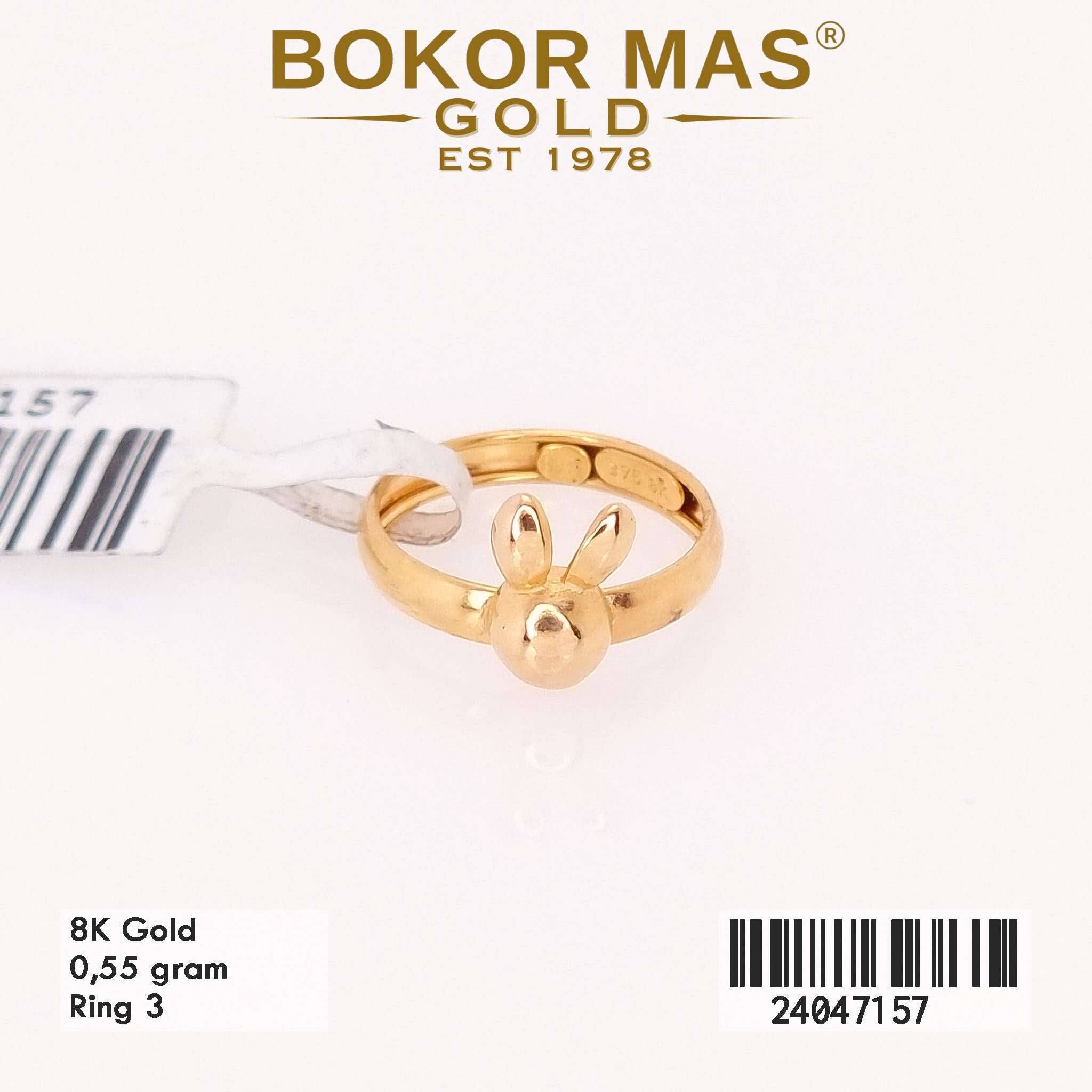 Cincin Anak Variasi Kelinci - 24047157 - 8K