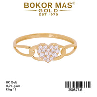 Cincin Variasi Permata Hati -  25087743 - 8K