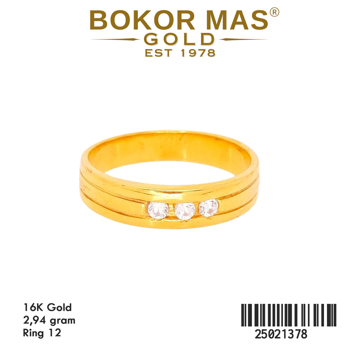Cincin Nikah Permata - 25021378 -16K