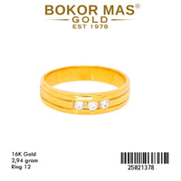 Cincin Nikah Permata - 25021378 -16K