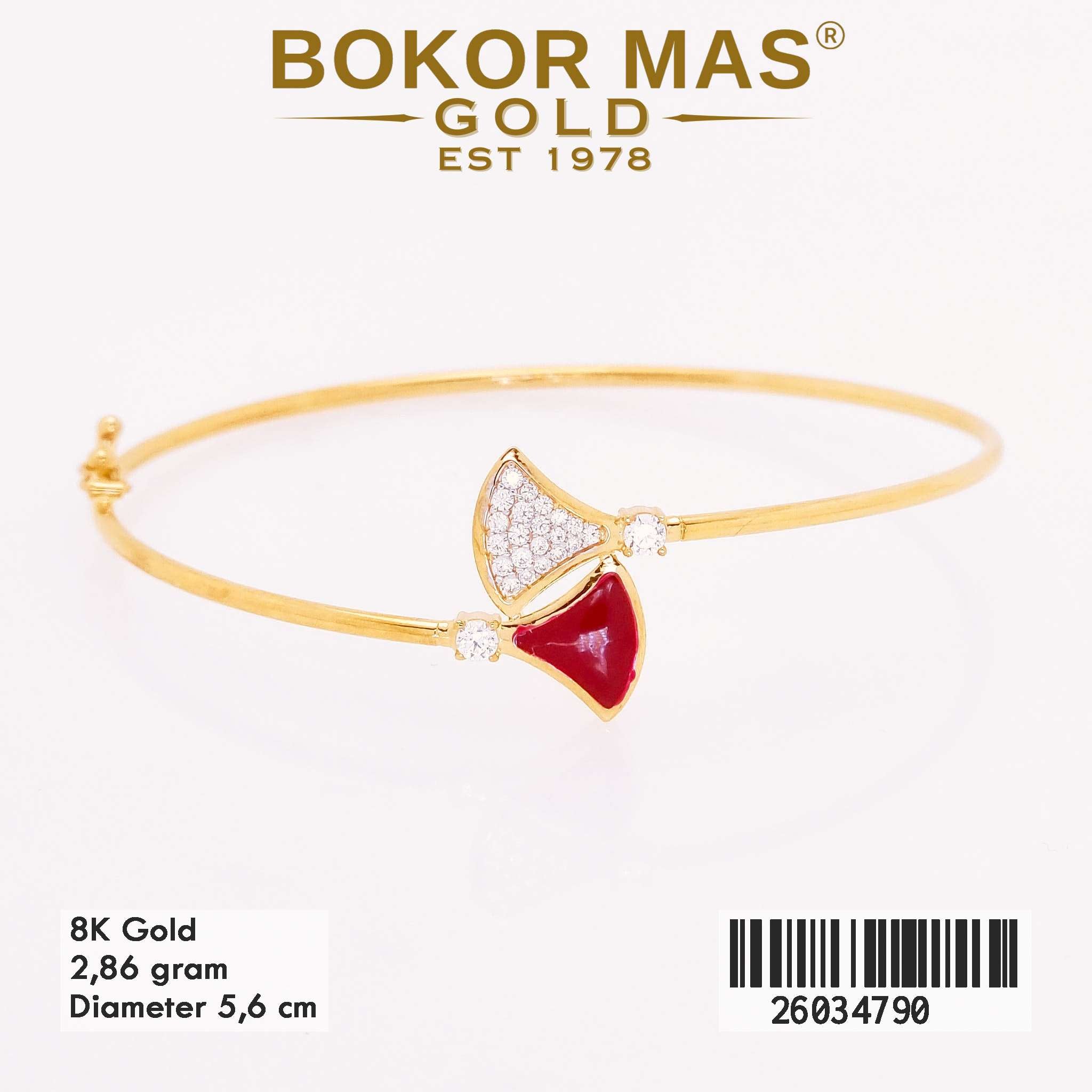  Gelang Kaku Variasi Diva - 26034790 - 8K
