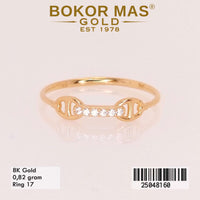 Cincin Emas Variasi Permata - 25048160 - 8K
