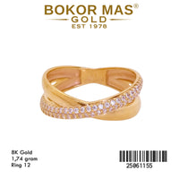 Cincin Variasi Permata - 25061155 - 8K