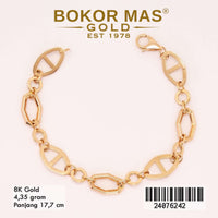 Gelang  Emas Rantai Variasi - 24076242 - 8K
