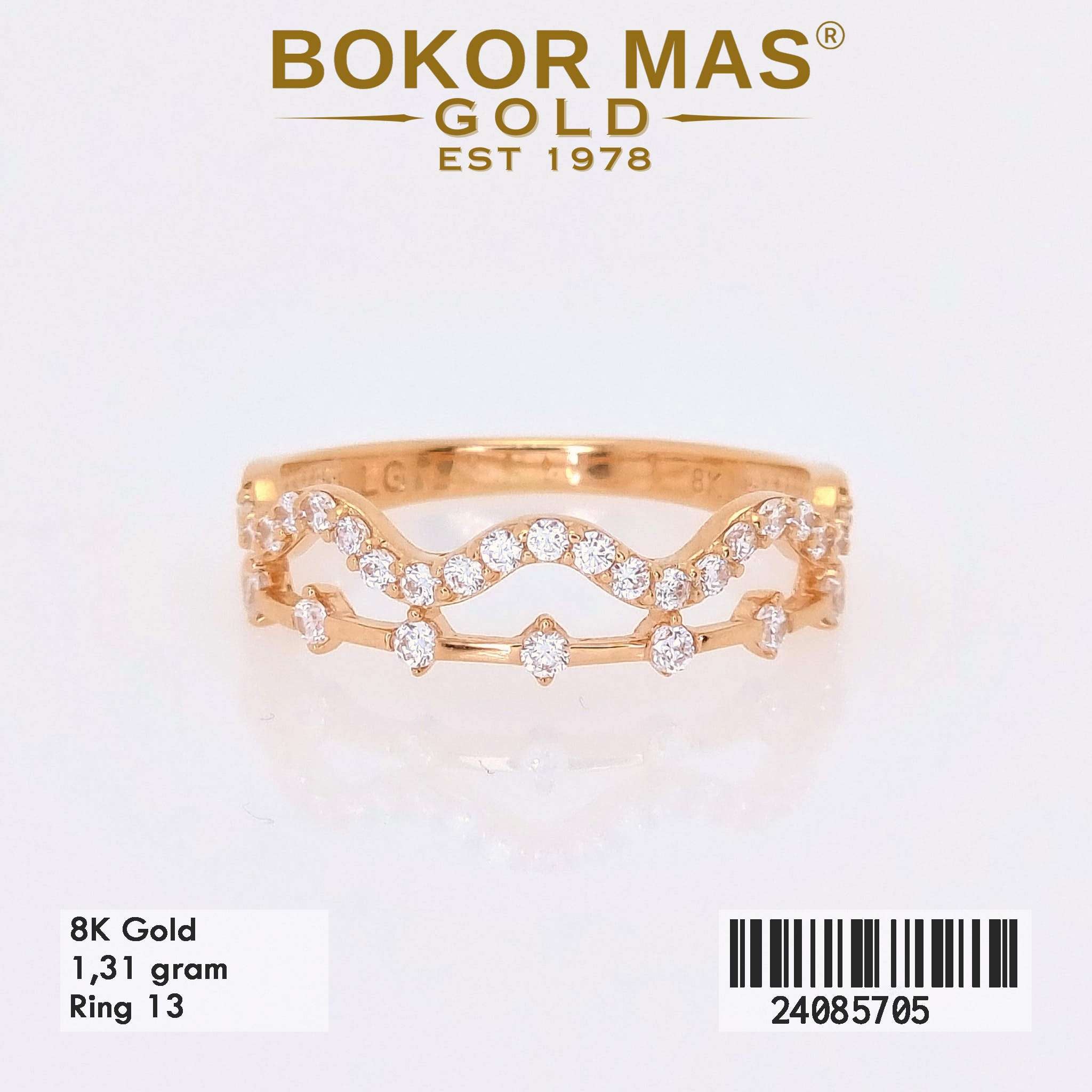 Cincin Variasi Wave Layer - 24085705 - 8K