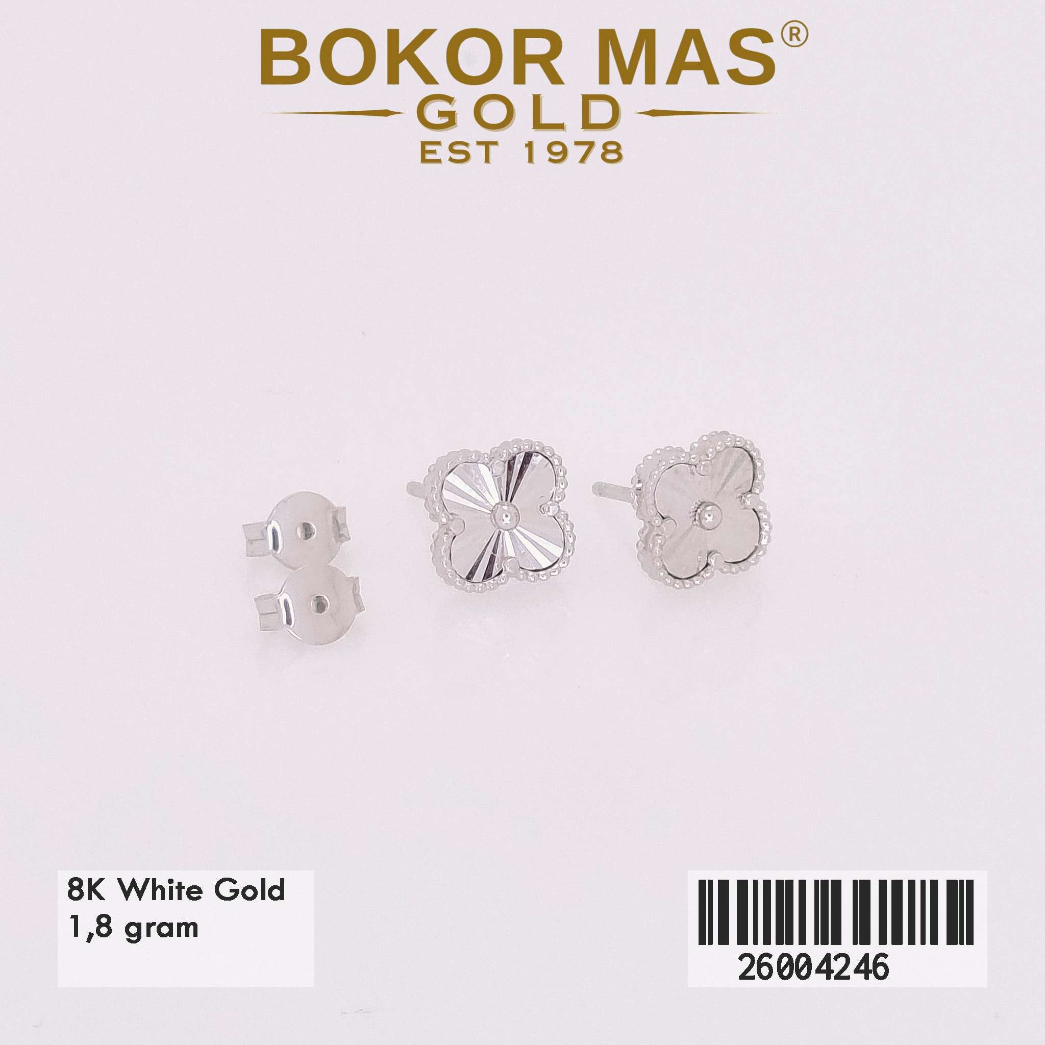  Anting Tusuk Variasi Bunga Alhambra -  26004246 - 8K