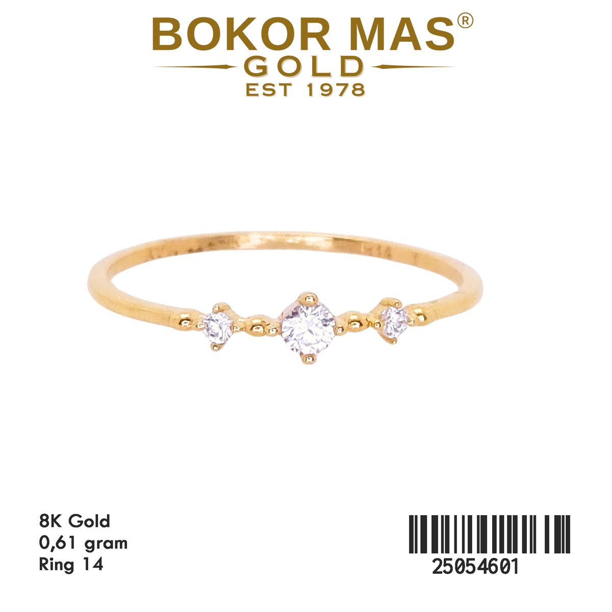 Cincin Model Permata - 25054601 - 8K
