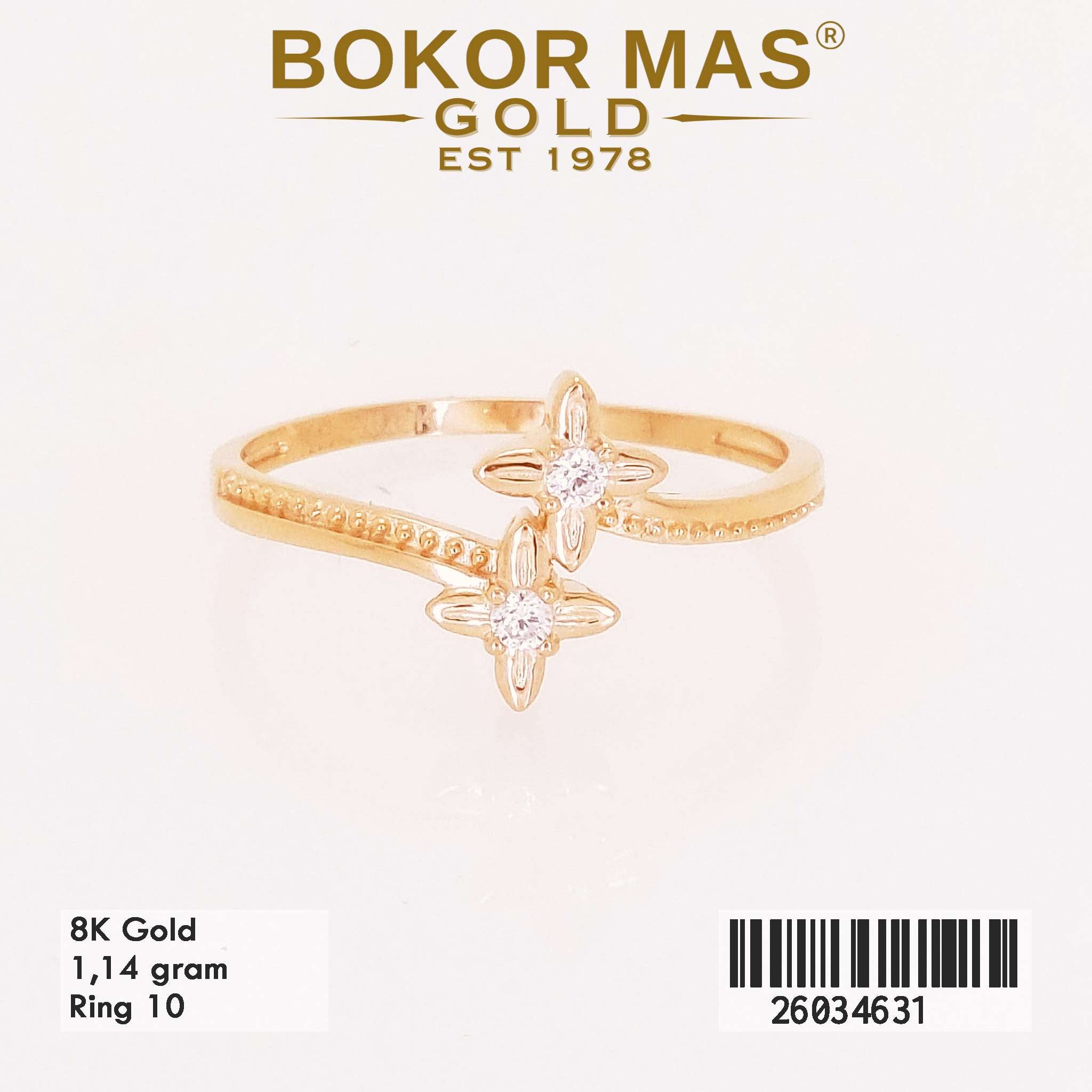  Cincin Variasi Permata Bunga - 26034631 - 8K