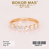 Cincin Emas Variasi Permata - 25048174 - 8K