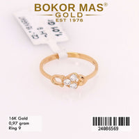Cincin Emas  Love Variasi Permata - 24086569 - 16K