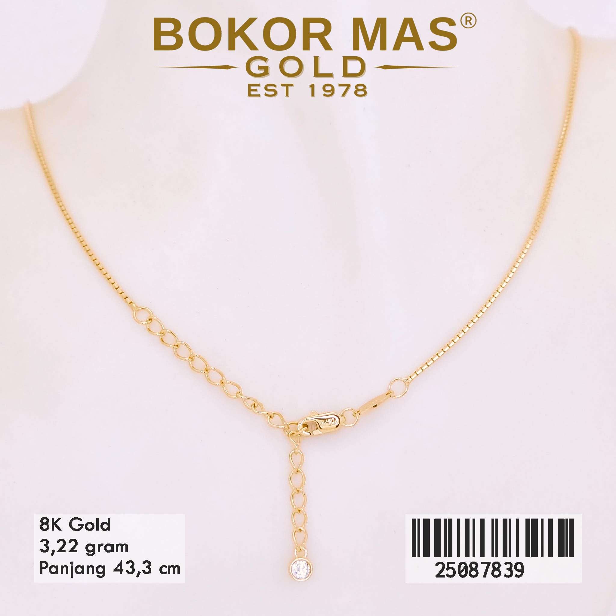 Kalung Italy Santa Variasi BTG - 25087839 - 8K