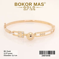 Gelang Emas  Bangkok Variasi Permata - 24076448 - 8K