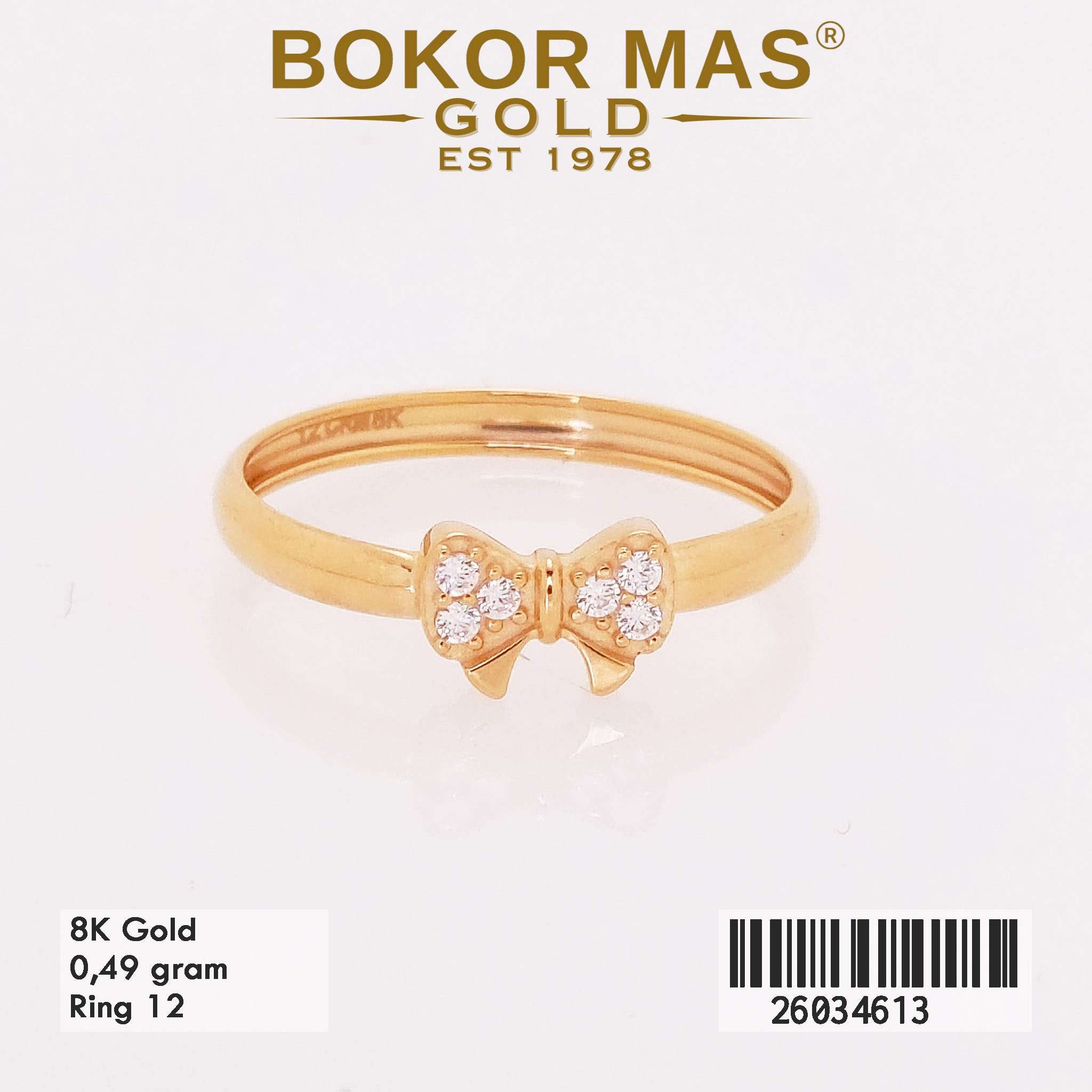  Cincin Variasi Permata Pita - 26034613 - 8K