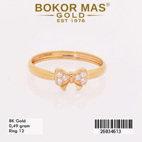 Cincin Variasi Permata Pita - 26034613 - 8K