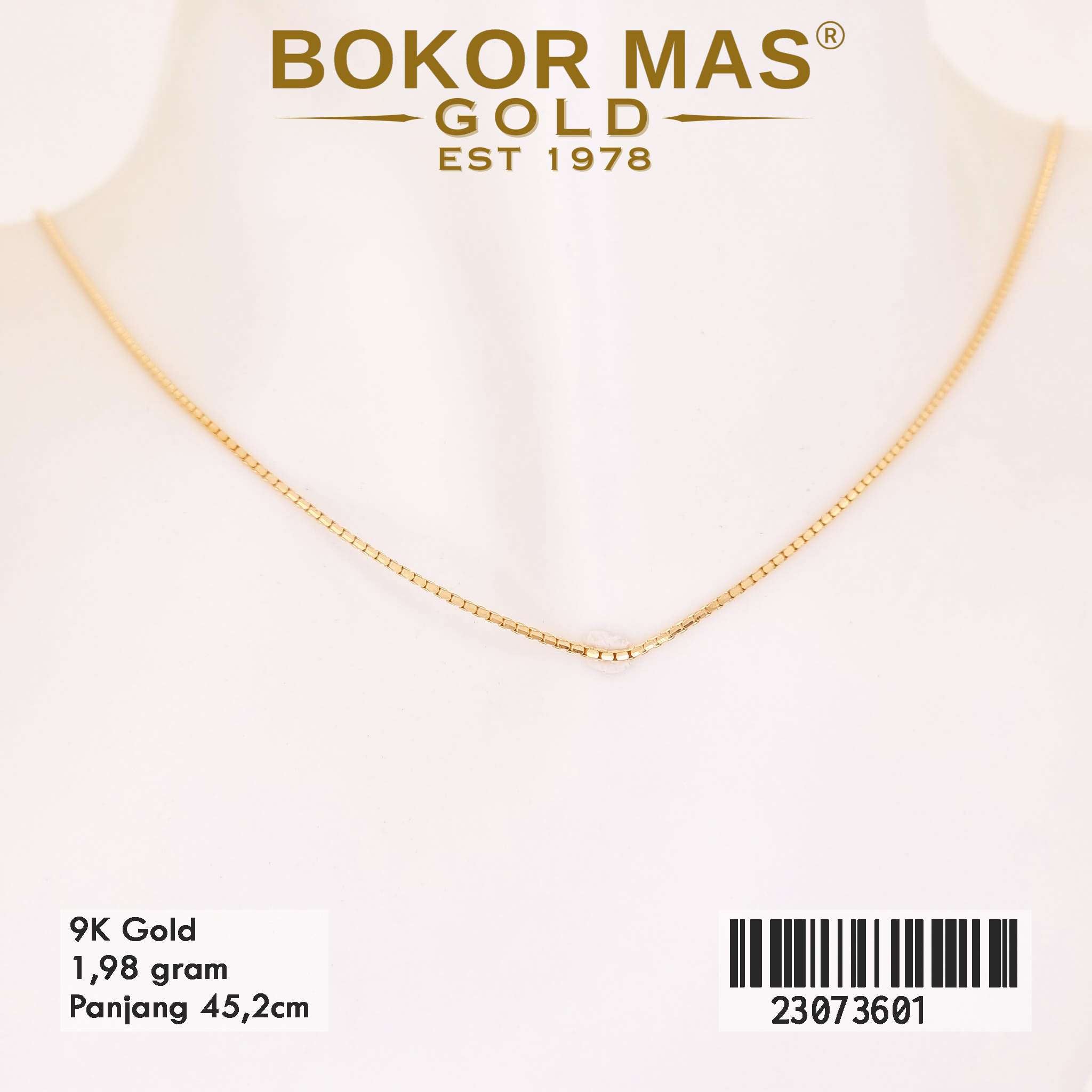 Kalung Itali Tanpa Permata - 23073601 - 9K