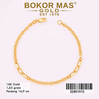 Gelang Rantai Hermei Variasi Paperline - 25097415 - 16K